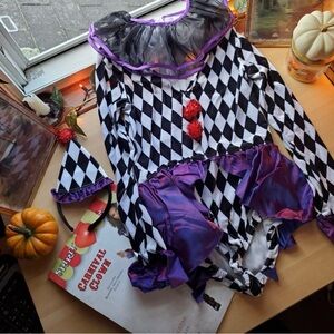 Carnval Clown Halloween Costume